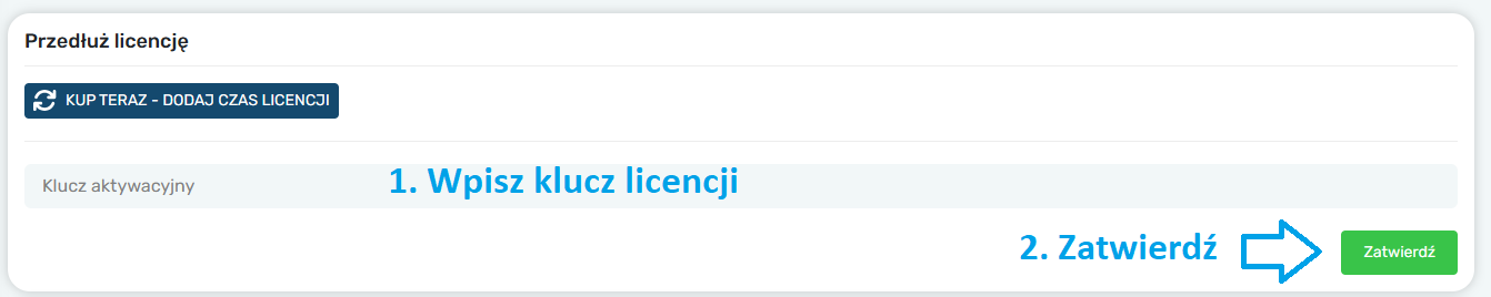Wpisz klucz